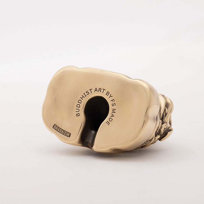 五髻文殊菩薩童子像｜銅金版｜62500（付款後 40 天內發貨）