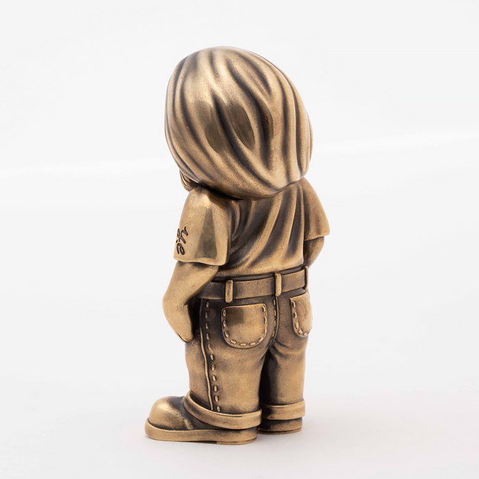 匠人　片手で楽しむ掌玩置物　ブラス仕様／37600円