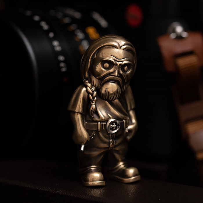 匠人　片手で楽しむ掌玩置物　ブラス仕様／37600円