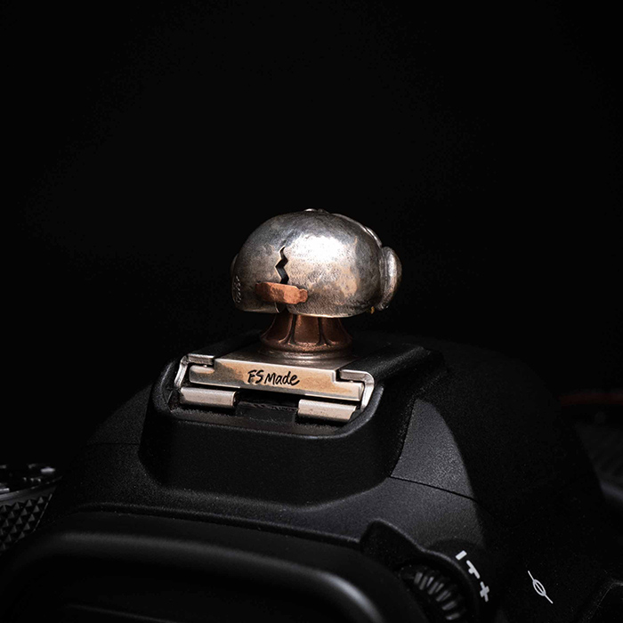 キノコ　カメラのホットシューカバー／37600円