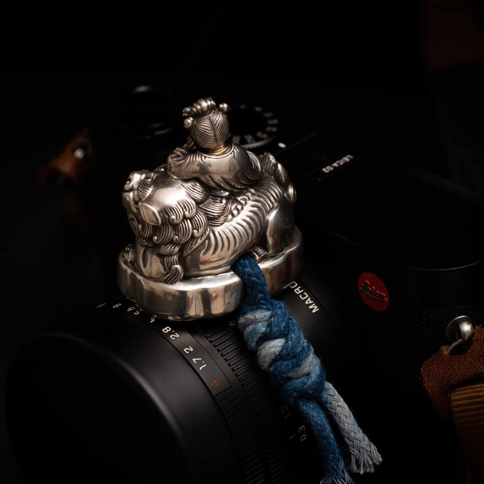 五髻文殊菩薩童子像　根付｜オブジェ　価格未定